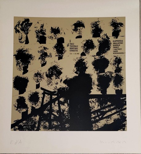 Silkscreen serigraph boris - serigraph,