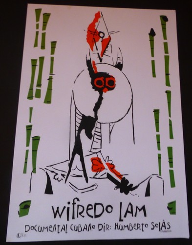 Wifredo lam cuba silkscreen - wifredo,