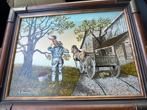 Hargrove signed seriagraph - hargrove,