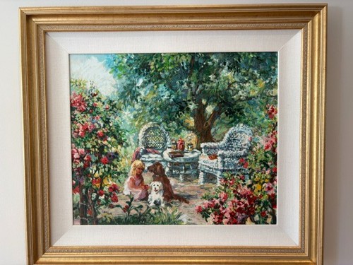 The rose garden - in,