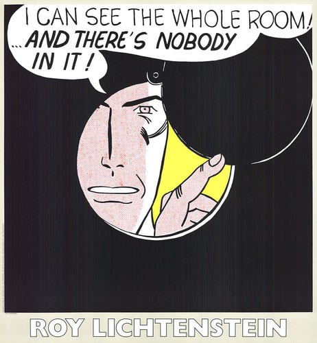 Roy lichtenstein can see the - lichtenstein,